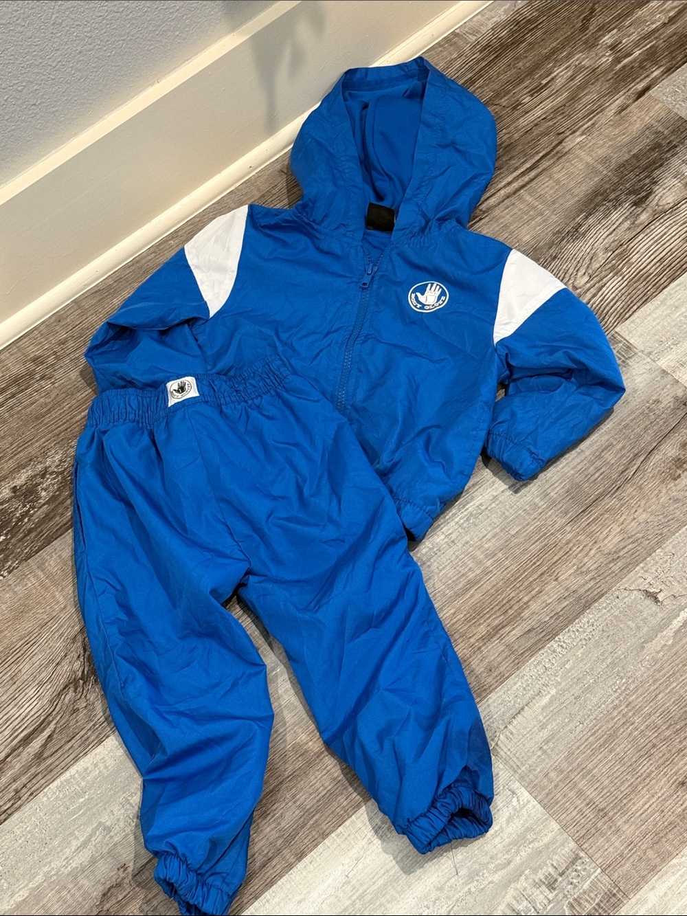 Body Glove Blue and White Kids Matching Jacket and Pants Set